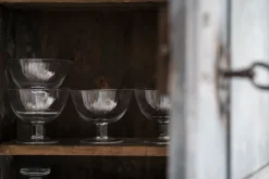 Ernst glazen schaal op voet 2-pack, Ø10,7 cm