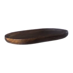 Ernst serveerschaal ovaal 17x28 cm, Donkerbruin