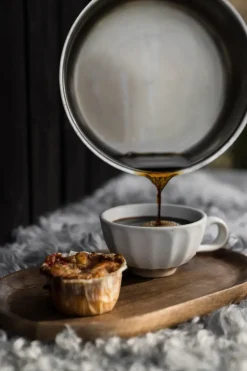 Ernst serveerschaal ovaal 17x28 cm, Donkerbruin