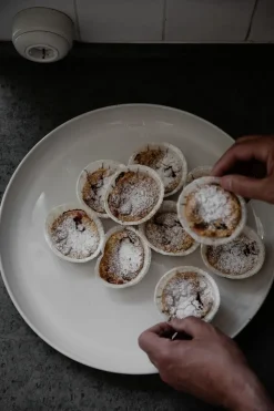 Ernst serveerschotel Ø42 cm, Wit