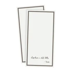 Ernst servet met citaat Geluk in het kleine 20-pack, Wit