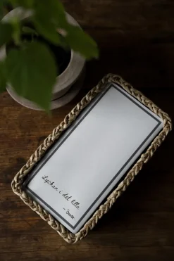 Ernst servet met citaat Geluk in het kleine 20-pack, Wit