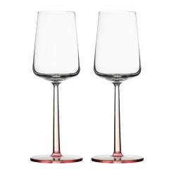 Essence wittewijnglas 2-pack, Roze, 33 cl