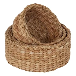 Esther broodmand 3-delig, Natural