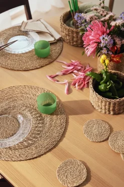 Esther broodmand 3-delig, Natural