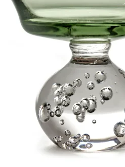 Eternal snow stem glas M Ø9,2 cm, Green