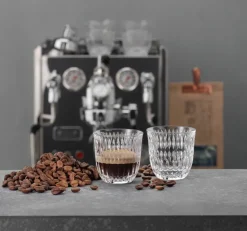 Ethno Barista Espressoglas 9 cl 2-pack, Clear