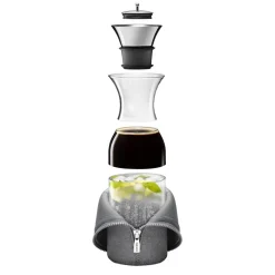 Eva Solo koelkastkaraf met geweven hoes, dark grey (donkergrijs)