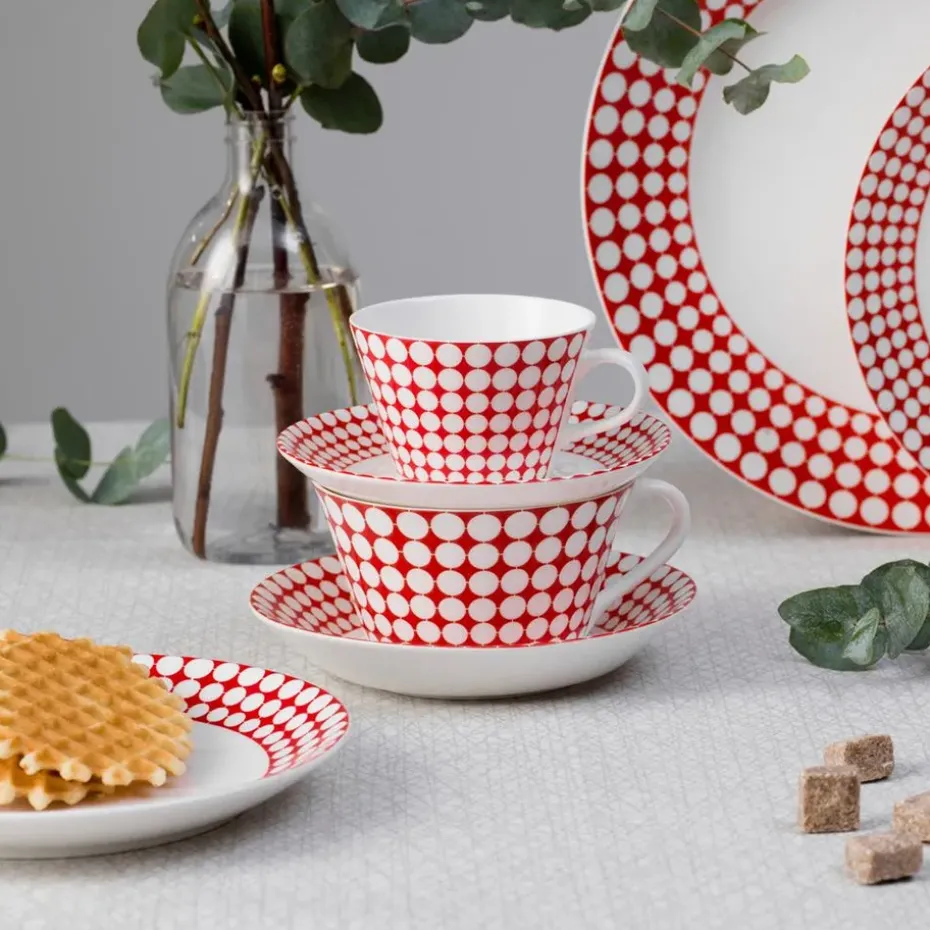 Eva theeset, theekop + schotel