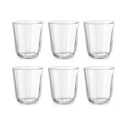 Facet drinkglas 27 cl 6-pack, Transparant