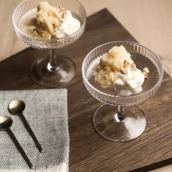 Fein kleine lepel 9 cm, Messing