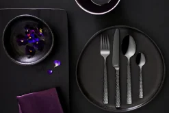 Felicity bestekset 24-delig, Zwart