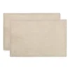 Ferm Living placemat linnen 2-pack, Natural