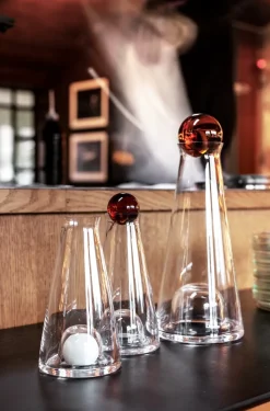 Fia karaf, amber-helder