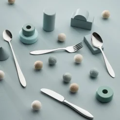 Fjord kinderbestek 4-delig, Roestvrij staal