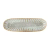 Fleur serveerschaal 12x37,5 cm, Natuur