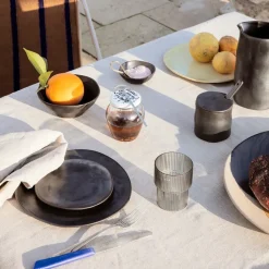 Flow bord 22 cm, Zwart