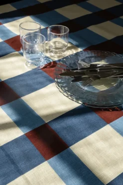 Fält tafellaken 149x250 cm, Plum