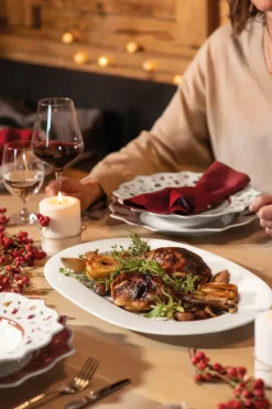 For Me ovale schotel 41 cm, Wit