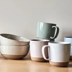 Fossil mok 35 cl, wit