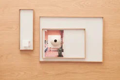 Frame dienblad large 35,5x50,6 cm, Eikenhout-beige