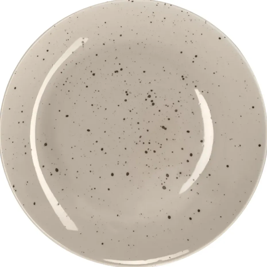 Freckle bord Ø26 cm, Beige