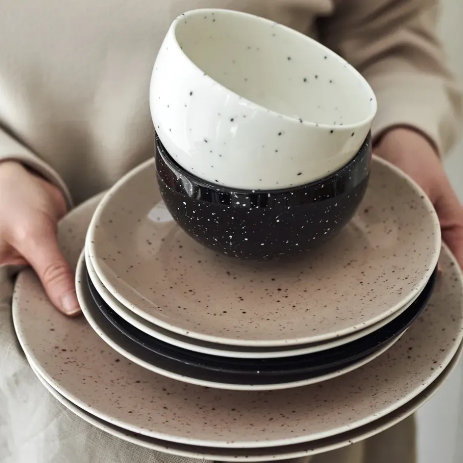 Freckle klein bord Ø20 cm, Beige