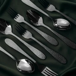 Frost dessert/voorgerechtbestek 8-delig, Onyx