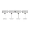Fuumi champagneglas Coupe 28 cl 4-pack, Smoke-klaar