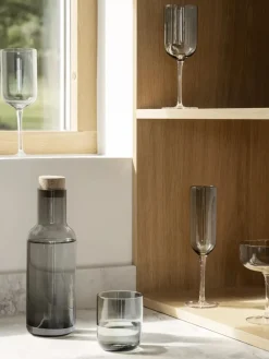 Fuumi champagneglas Coupe 28 cl 4-pack, Smoke-klaar