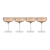 Fuumi champagneglas Coupe 28 cl 4-pack, Coffee-Klaar