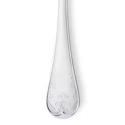 Gammal Fransk tafelvork verzilverd, 18,6 cm