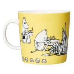 Gele Moomin mok speciaal, 40 cl