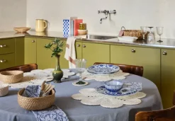 Gevlochten broodmand 3-pack, Natuur