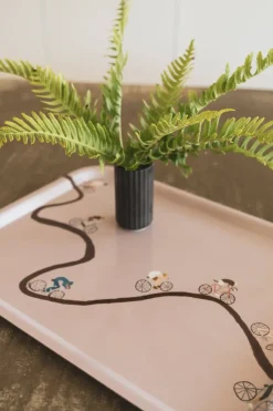 Giro dienblad 33x43 cm, Roze