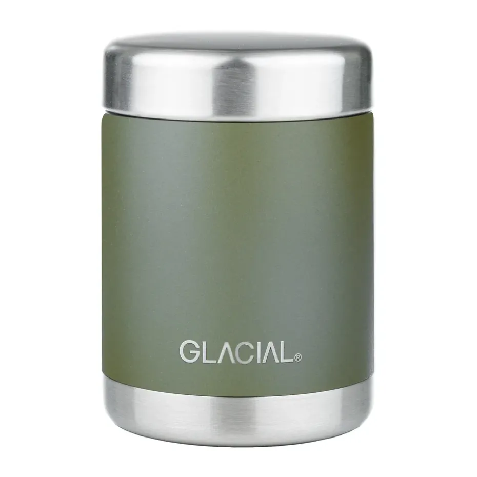 Glacial thermosfles voor eten 350 ml, Matte forrest green