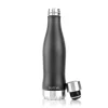 Glacial waterfles 400 ml, Matte black