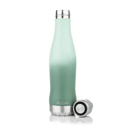 Glacial waterfles active 400 ml, Green fade
