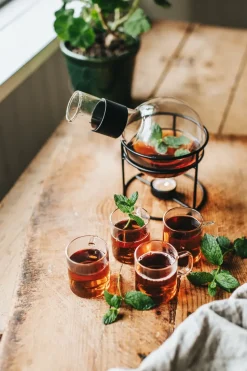 Glora glöggkolf glas 1,3 L, Zwart