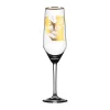 Golden Butterfly champagneglas 30 cl, Gold