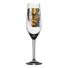 Golden Butterfly champagneglas 30 cl, Clear