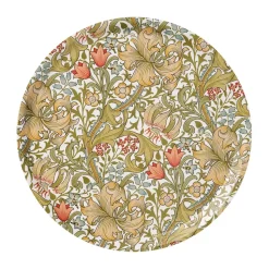 Golden Lily rond dienblad Ø38 cm, Multi