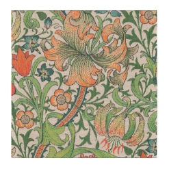 Golden Lily servet 35x35 cm, Multi