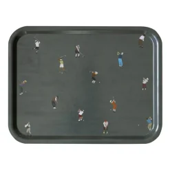 Golfers dienblad, 33x43 cm