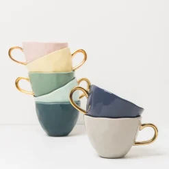 Good Morning Cappuccino mok 30 cl, Old pink