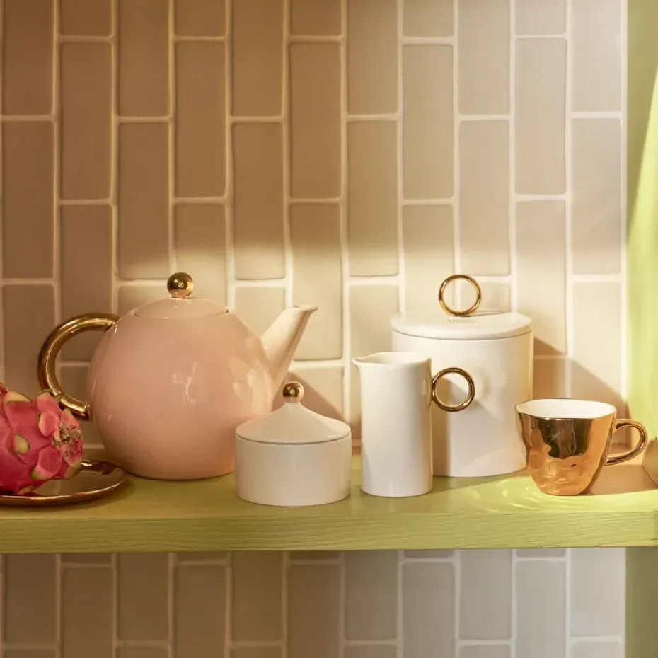 Good Morning Coffee kop mini 17,5 cl, Gold