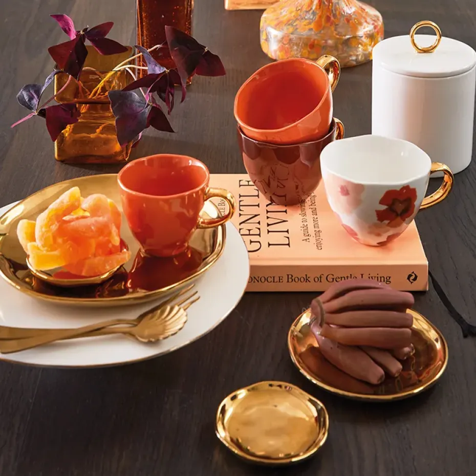 Good Morning schotel small Ø9 cm, Gold