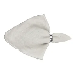 Gracie linnen servetten, gebroken wit