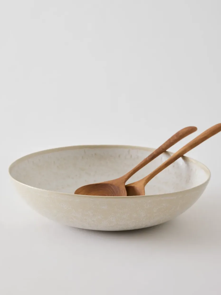 Granada saladeschaal, Cream, Ø30x7,5 cm