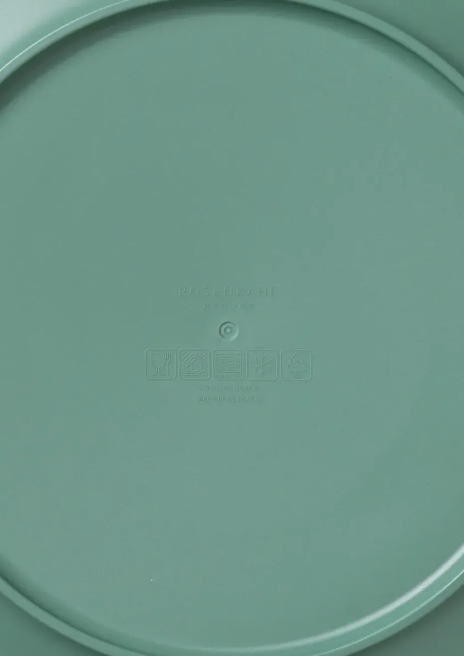 Grand Cru Take melamine bord Ø26 cm 2-pack, Mistgroen